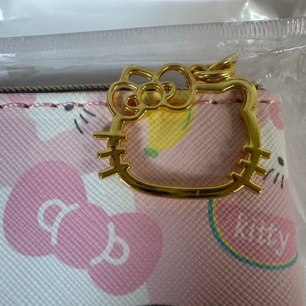Hello Kitty Pink and White Kids Coin Pouch - Picture 4 of 4